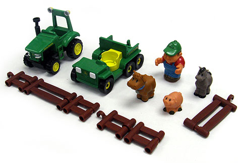 john deere farming fun playset