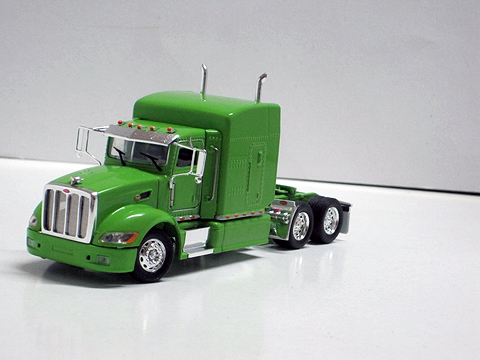 lime green peterbilt