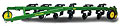 ERTL - 45302 - John Deere Six Bottom