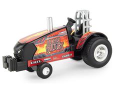 ERTL #47692 - Iron Beast - Case IH Puller Tractor Black with Red and Silver Accents