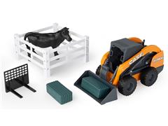 ERTL #47704 - Case Skid Steer Farm Playset - Big Farm Series
