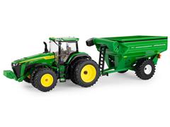 ERTL #85055 - John Deere 8R 340 Tractor with Grain Cart