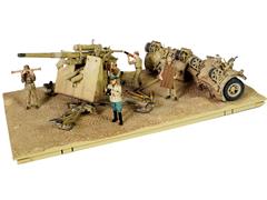 FORCES OF VALOR #FOV-801008B - Flak 36 - Krupp German Army Artillery Gun Flak 36 with Flak Rohr 18 Gun Barrel and SD 202 Tow