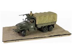 FORCES OF VALOR #FOV-801201B - CCKW-353B - U S Army GMC Cargo Truck Canvas Canopy Version 1st Infantry Division - LST Ship Ramp Weymouth May