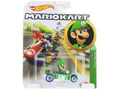 Luigi in Circuit Special KartHot Wheels Mariokart Assortment #GBG25-GRN18