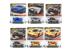 HOT WHEELS #HMD41-979F-CASE - Hot Wheels 1/43 Premium - 6-Piece Set in a Non-Returnable Factory-Sealed Case
