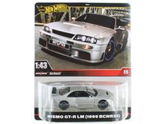 HOT WHEELS #HMD41-HWT02 - Nismo GT-R LM 1995 BCNR33 in Silver