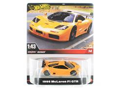 HOT WHEELS #HMD41-HWT15 - 1995 McLaren F1GTR in Orange