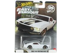 HOT WHEELS #HNW46-JHW72 - 1969 Ford Mustang Boss 302 in White