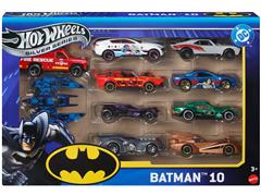 HOT WHEELS #JCT91-979A - Batman Silver Series 10-Pack