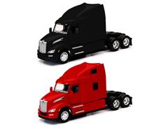 NEW-RAY #SS-52891-CASE - Peterbilt 579 Sleeper Cabs in 3 Display Trays - 12 Trucks in a non-Returnable Factory Sealed Case