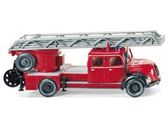 086234 - Wiking Model Fire Service Magirus DL 25h Aerial Ladder