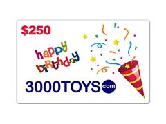 EB250 - 3000toys Birthday E Gift Card