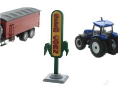 64-620-GR - 3d To Scale Seed Corn Dealer Sign Dual