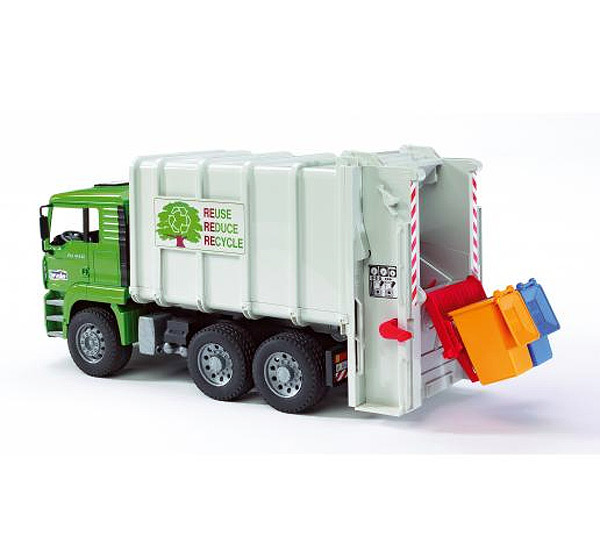 Bruder Toys Garbage Truck At Work | Wow Blog