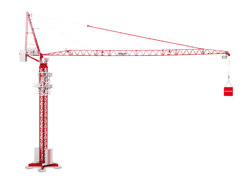 Conrad Wolffkran 700 B Luffing Jib Tower Crane