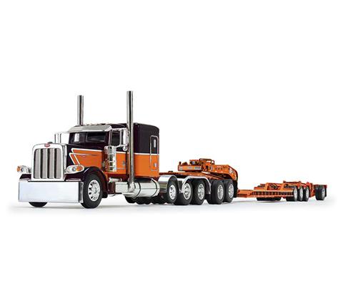 Diecast peterbilt 379 store with lowboy