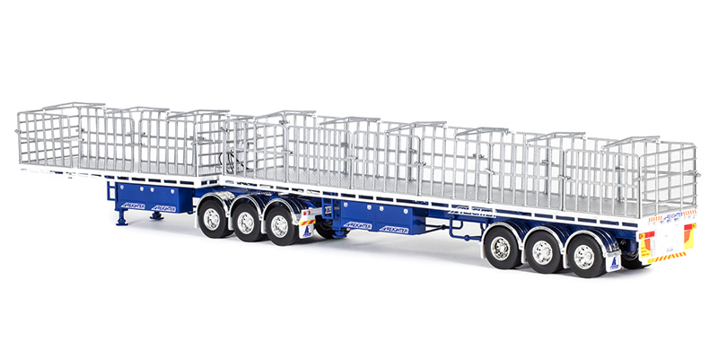 Drake MaxiTRANS Freighter B Double Flat Top Trailer