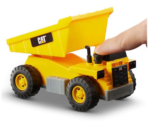 Construction FUNRISE 82261 Power Mini Crew CAT Dump Truck with Lights Sounds Push the button to bring the action to life 2 AAA batteries included. Materials ABS Acrylonitrile Butadiene Styrene Plastic...