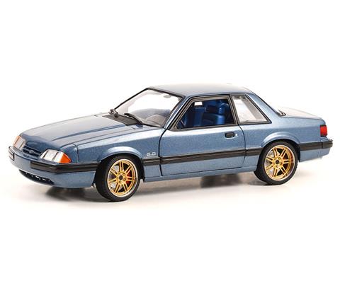 Cars - GMP - 18977 - 1989 Ford Mustang 5.0 LX in Medium Shadow 