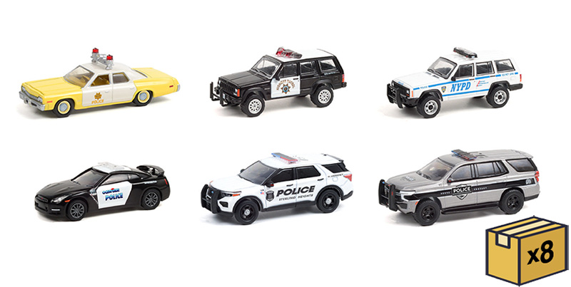 greenlight diecast police cars