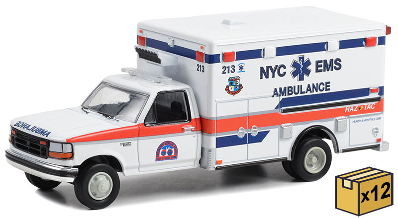 Greenlight Diecast First Responders NYC EMS City of New