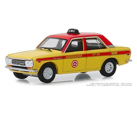 Cars - GREENLIGHT - 47050-B - 1970 Datsun 510 4-Door Sedan Custom