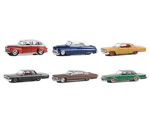 Cars - GREENLIGHT - 63050-CASE - California Lowriders Series 4 - 6 