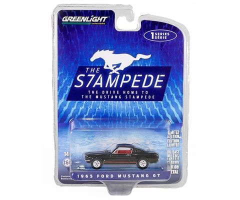 Cars - GREENLIGHT - 13340-A - 1965 Ford Mustang GT in Raven Black