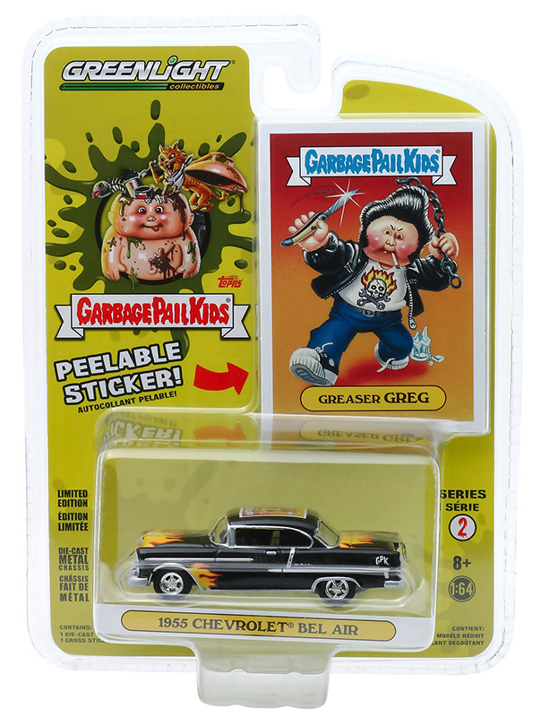 Diecast & Toy Vehicles Greenlight 1/64 Garbage Pail Kids 2 Greaser Greg ...