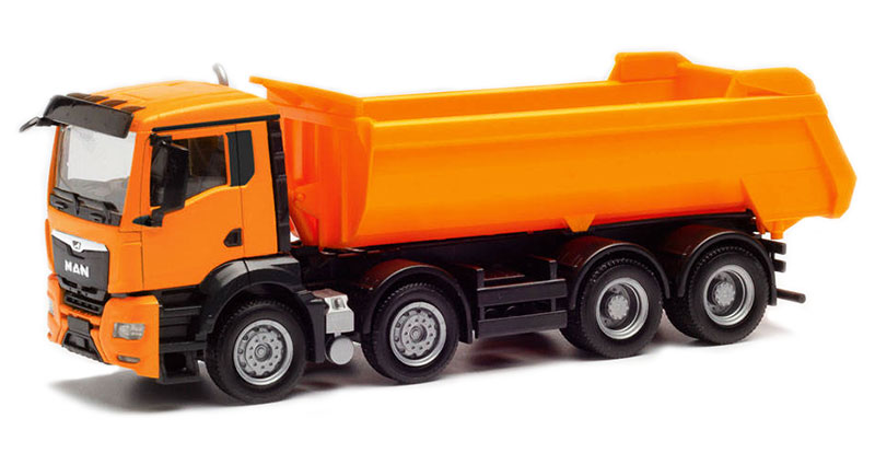 Herpa Model MAN TGX NN 4 Axle Round Dump