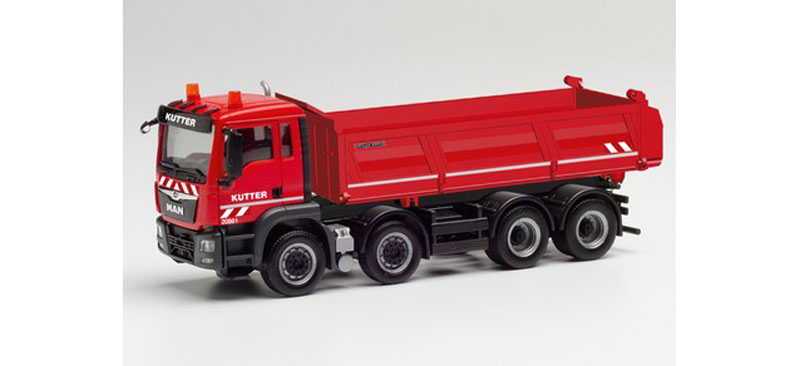 Herpa Model MAN TGS M Meiller Dump Truck Kutter