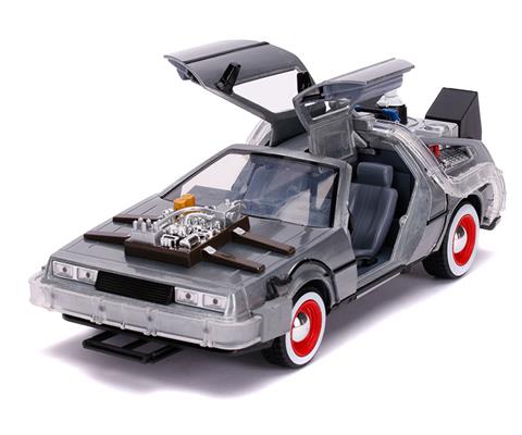 Diecast delorean time machine on sale