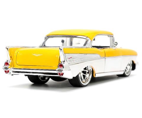 Cars - JADA TOYS - 34200 - 1957 Chevrolet Bel Air Chop Top BigTime