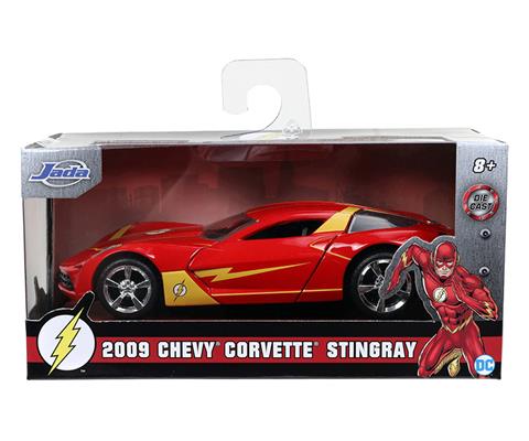 Jada Toys 2009 Corvette Stingray Concept DC Comics Flash