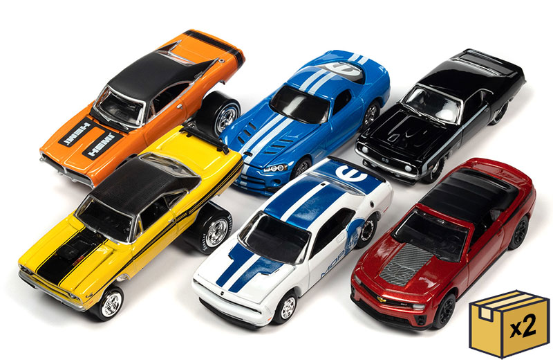 Johnny Lightning Twin Pack 2023 Release 1A 6 Piece