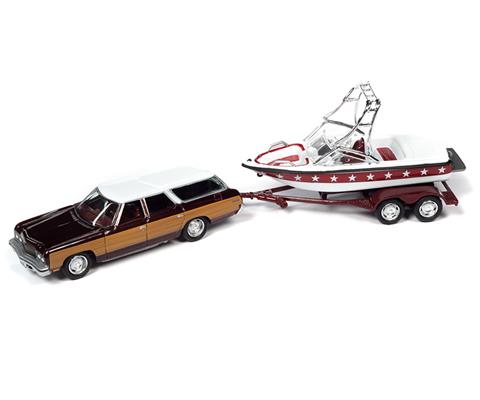 Johnny Lightning Gone Fishing Die Cast Car & Boat, Hobby Lobby