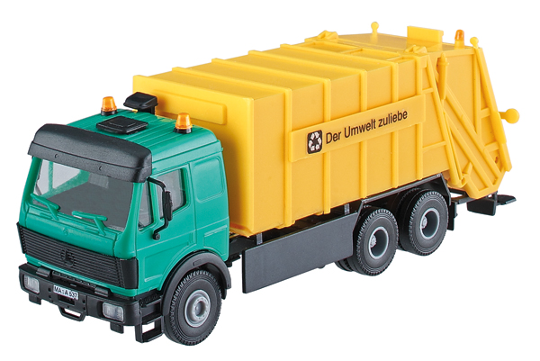 mercedes benz garbage truck toy