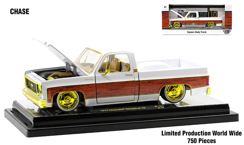 M2 Machines 1973 Chevrolet Cheyenne 10 Pickup SPECIAL CHASE