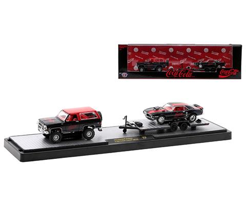 M2 Machines 1:64 2020 Coca-Cola Auto-Haulers Release 3 Trucks Set  56000-TW05