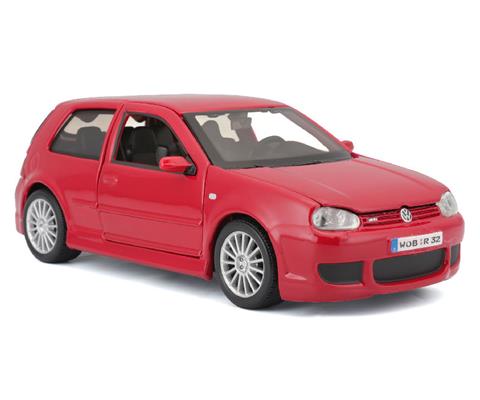 Cars - MAISTO - 31290R - Volkswagen Golf R32 in Red Features: o Opening  doors, and tailgate o Diecast metal body o Detailed interior