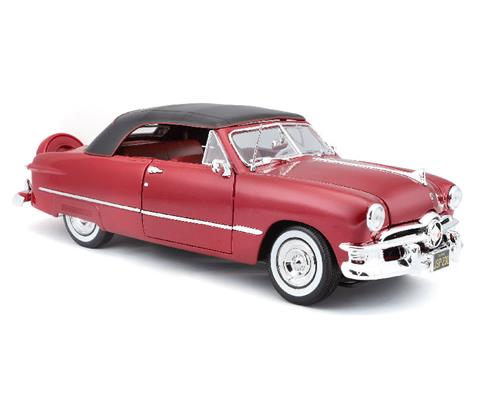 Cars - MAISTO - 31681MR - 1950 Ford in Metallic Red Features