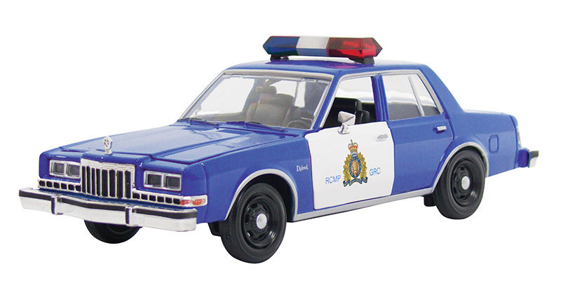 Motormax Rcmp 1986 Dodge Diplomat Royal Canadian Mounted