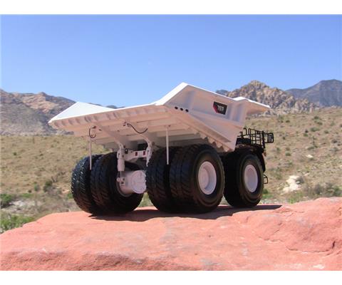 NORSCOT - 55243 - Caterpillar 797F Mining Truck in WHITE LIMITED