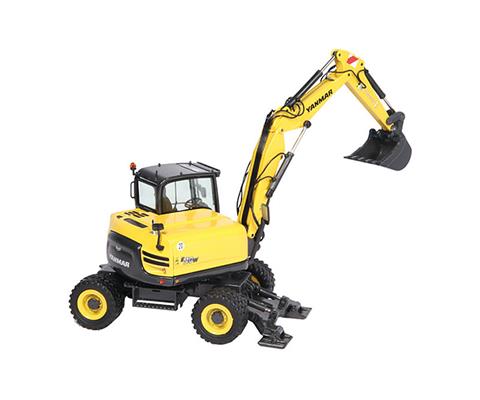 NZG Model Yanmar B110W Mobile Excavator