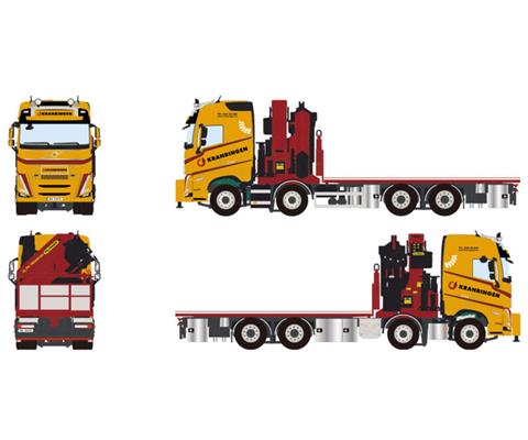 Trucks - WSI - 01-4074 - Kranringen - Volvo FH5 Globetrotter Riged 