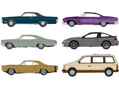 AUTO WORLD #64512-B-CASE - Auto World Premium - 2025 Release 2B - 6-Piece Set in a Non-Returnable Factory-Sealed Case