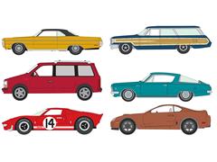 AUTO WORLD #64522-A-CASE - Auto World Premium - 2025 Release 3A - 6-Piece Set in a Non-Returnable Factory-Sealed Case