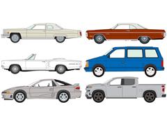 AUTO WORLD #64532-B-CASE - Auto World Premium - 2026 Release 1B- 6-Piece Set in a Non-Returnable Factory-Sealed Case