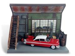 AWSD001 - Auto World Darnells Garage Diorama